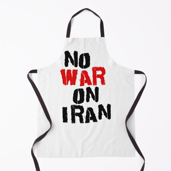 Item preview, NO WAR ON IRAN designed and sold by Thelittlelord.