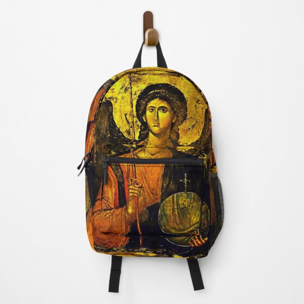 Item preview, Saint Michael The Archangel "Defend Us" Byzantine Constantinople 1300s designed and sold by GuyBlank.