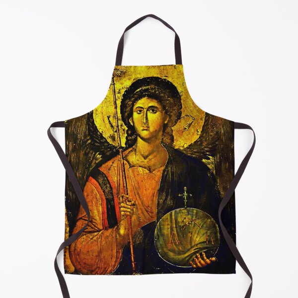 Item preview, Saint Michael The Archangel "Defend Us" Byzantine Constantinople 1300s designed and sold by GuyBlank.
