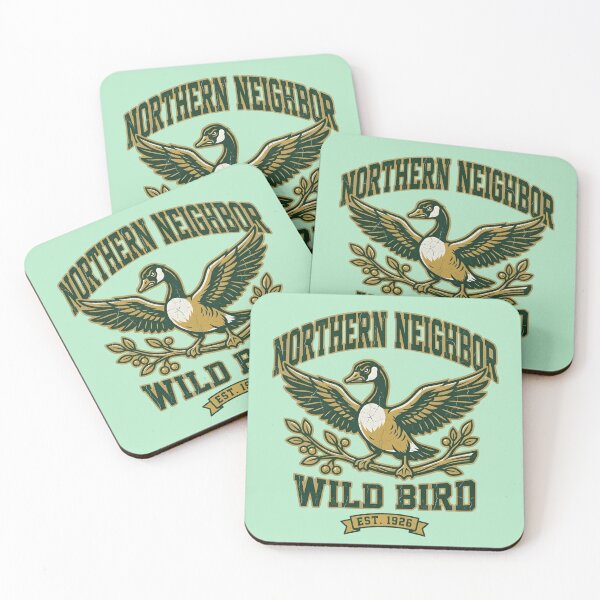 Item preview, Northern Neighbor Wild Bird - Vintage Angry Goose Design designed and sold by WowDezign.
