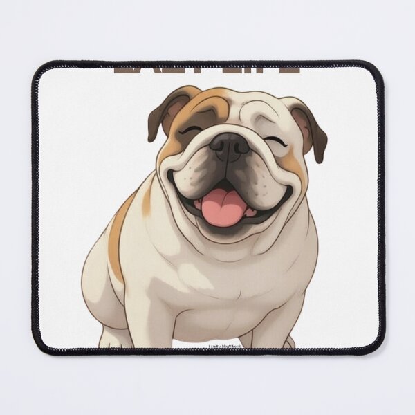 Item preview, LIVING MY BEST LAZY LIFE designed and sold by LazyBulldogVibes.