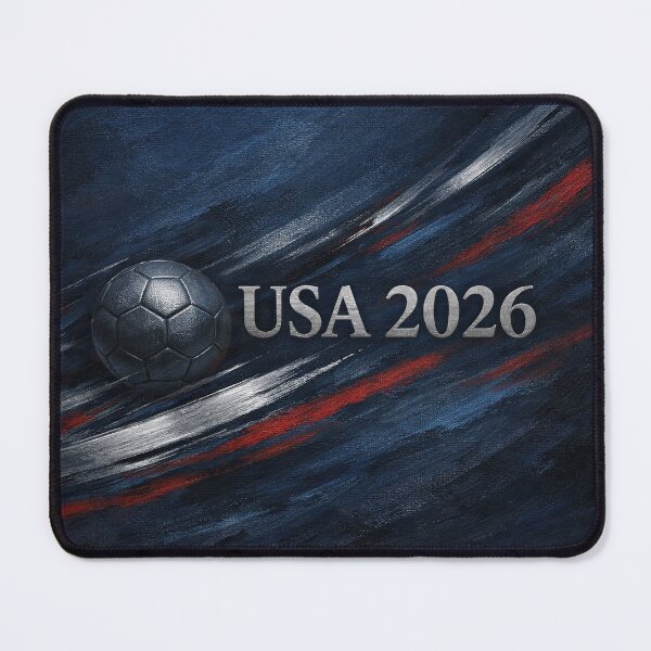 Item preview, USA 2026 Soccer Emblem Inspired designed and sold by BrickByDream.