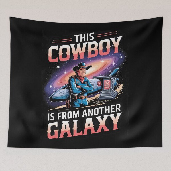 Item preview, Cosmic Cowboy from Galaxy Saloon designed and sold by Art-Arcade6.