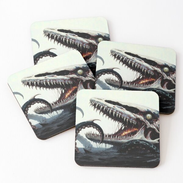 Item preview, Ancient Sea Monster Leviathan Concept Art designed and sold by MiguelTanavon.