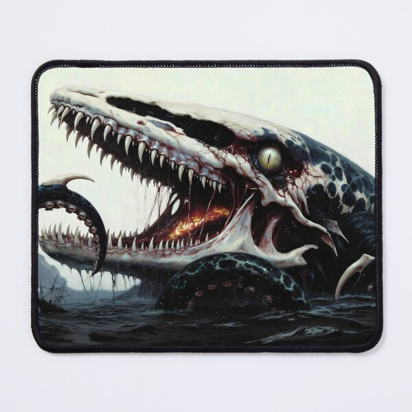 Item preview, Ancient Sea Monster Leviathan Concept Art designed and sold by MiguelTanavon.
