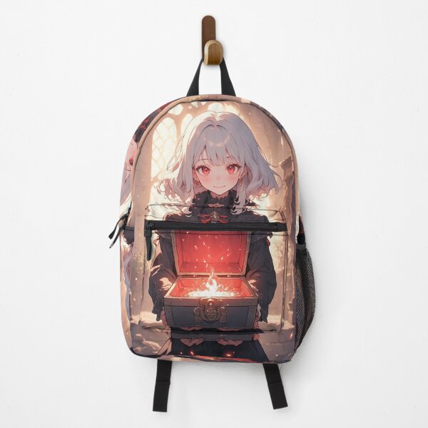Item preview, Anime vampire girl and magic chest designed and sold by ArtsJulian.
