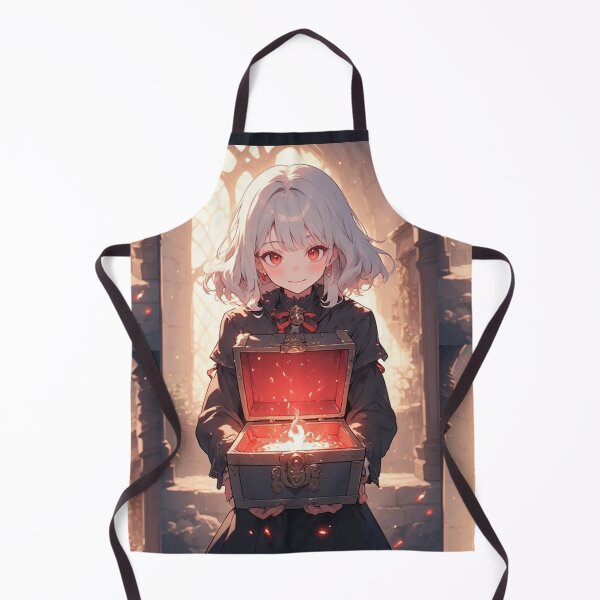 Item preview, Anime vampire girl and magic chest designed and sold by ArtsJulian.