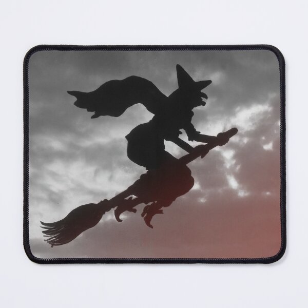 Item preview, Witch flying on a broom designed and sold by MorningFive.