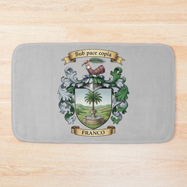 Item preview, The Franco Family Coat of Arms designed and sold by BagTown Clans.