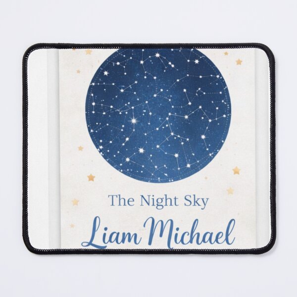 Item preview, Personalized Star Map Poster – Custom Night Sky Print – Baby Birth Date & Location – Celestial Nursery Wall Art – Newborn Gift designed and sold by ArtByKapil.