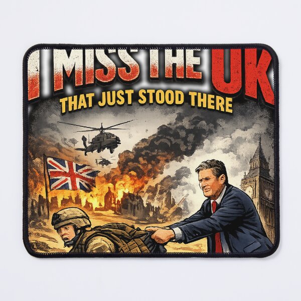 Item preview, I Miss The UK That Just Stood There – Political Satire designed and sold by PoliTeeks.