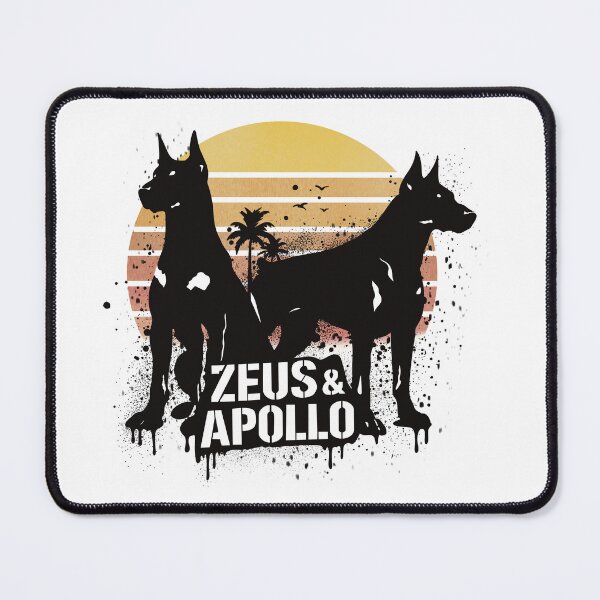 Item preview, Zeus and Apollo Magnum PI designed and sold by ChunkByChunk.