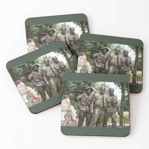 Item preview, Vietnam Memorial Statue 3 Soldiers designed and sold by BarbaraWilliams.