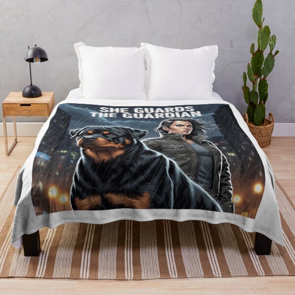 Item preview, She Who Guards the Guardian designed and sold by PetJoyPrintsCO.