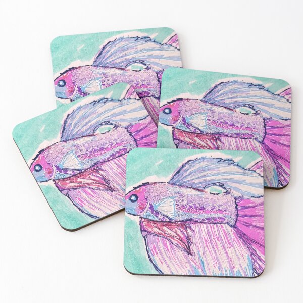 Item preview, Pretty Betta Fish designed and sold by Cinderpaw1.