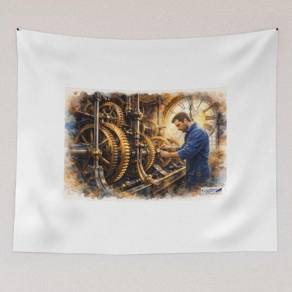 Item preview, The Gears of Time designed and sold by JJESTOICO.