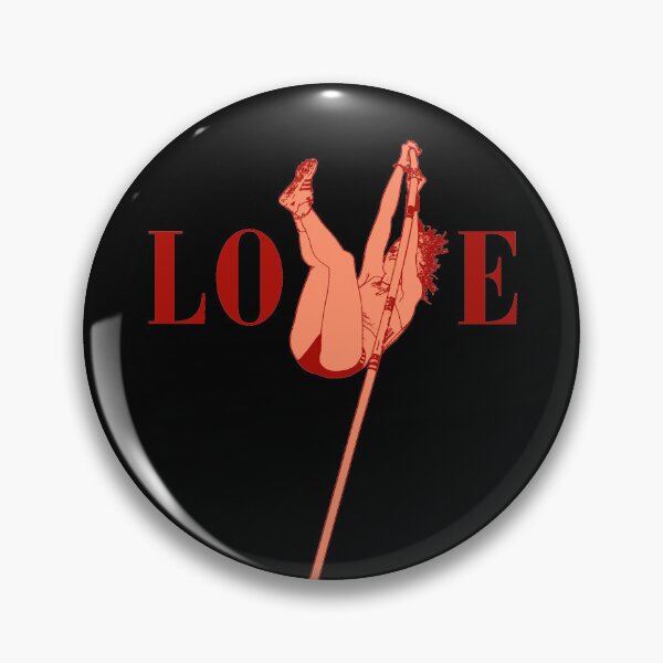 Item preview, Love Vaulting Pole Cute Gift Idea For Sportsman designed and sold by AGreetee.