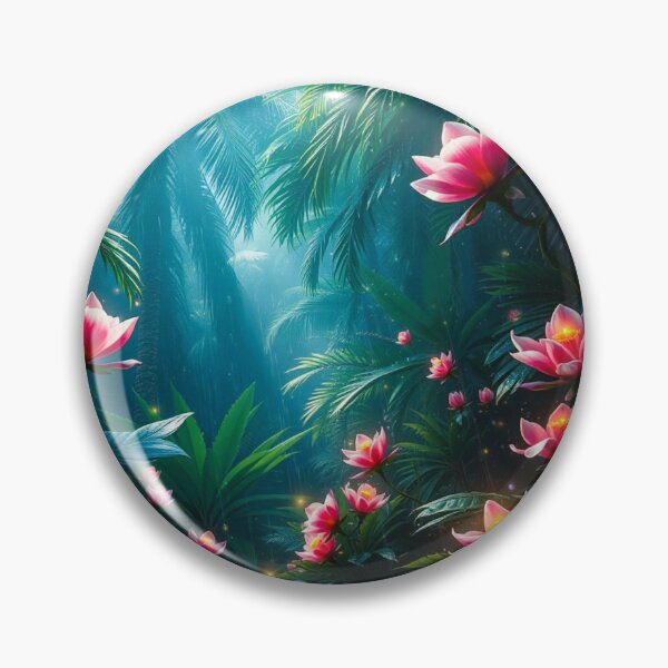 Item preview, flowers deep in jungle  designed and sold by PurvaNimfaMagic.