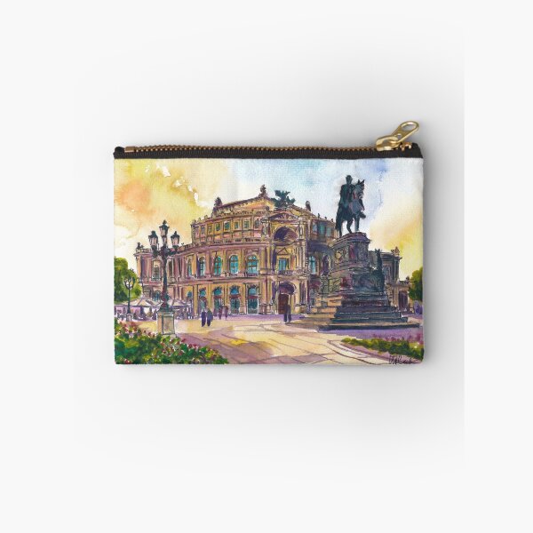 Item preview, Dresden Semperoper Travel Cityscape Scene of Historic Opera House designed and sold by artshop77.