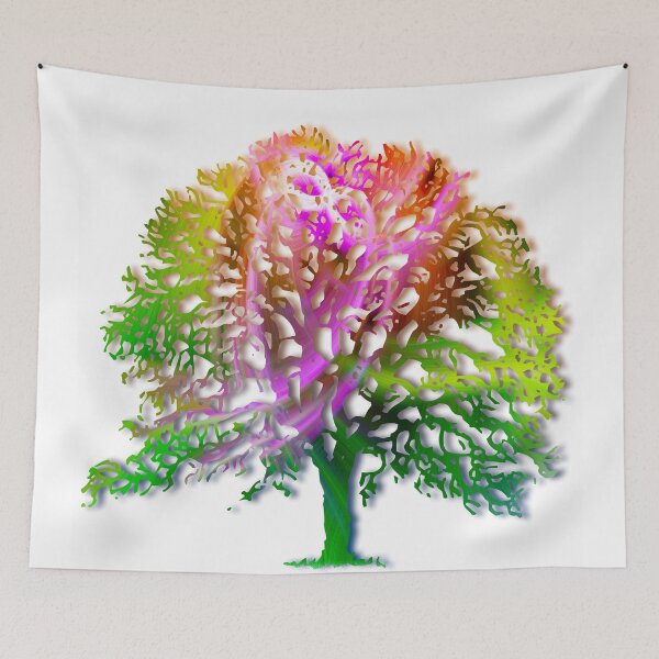 Item preview, The Rainbow Oak designed and sold by FOLK ART FUSION by heidiannemorris.