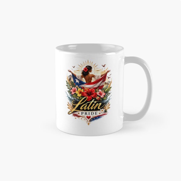 Item preview, Latin Pride – Latina Heritage Floral Art Design designed and sold by Aura.Creative.