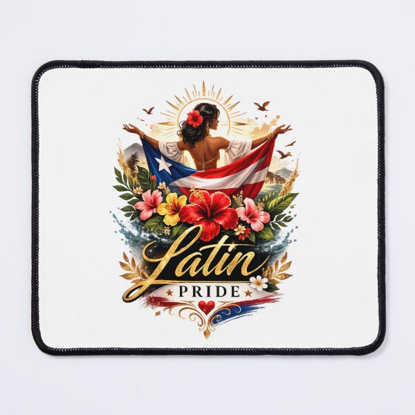 Item preview, Latin Pride – Latina Heritage Floral Art Design designed and sold by Aura.Creative.