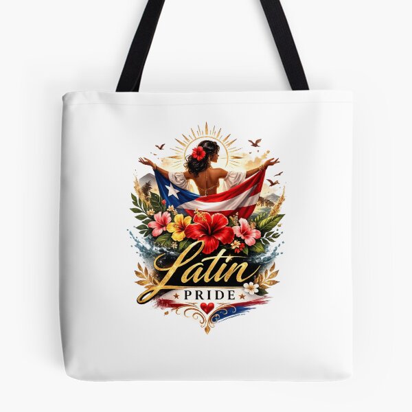 Item preview, Latin Pride – Latina Heritage Floral Art Design designed and sold by Aura.Creative.