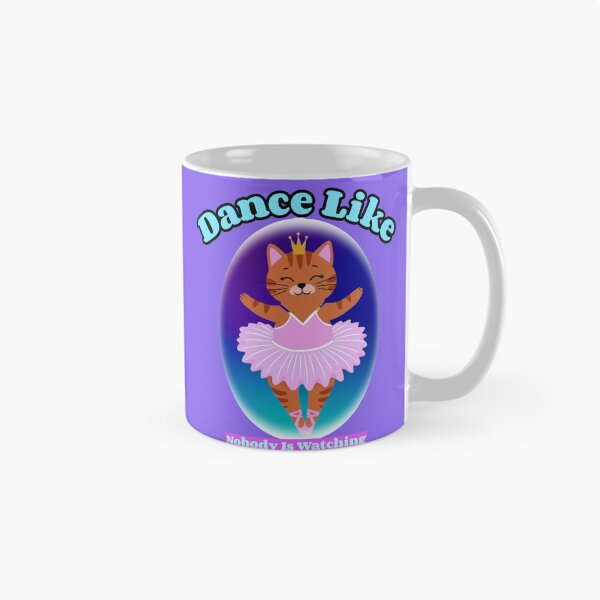 Item preview, Dance Like Nobody is Watching Ballerina Cat designed and sold by Rockyctees.