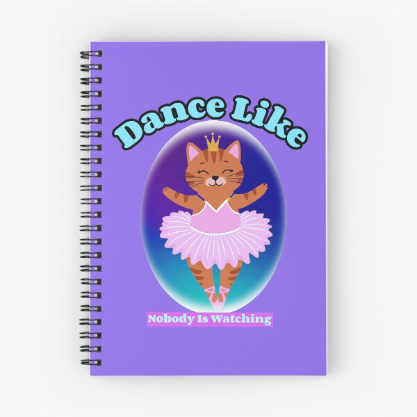 Item preview, Dance Like Nobody is Watching Ballerina Cat designed and sold by Rockyctees.