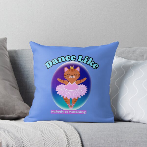Item preview, Dance Like Nobody is Watching Ballerina Cat designed and sold by Rockyctees.