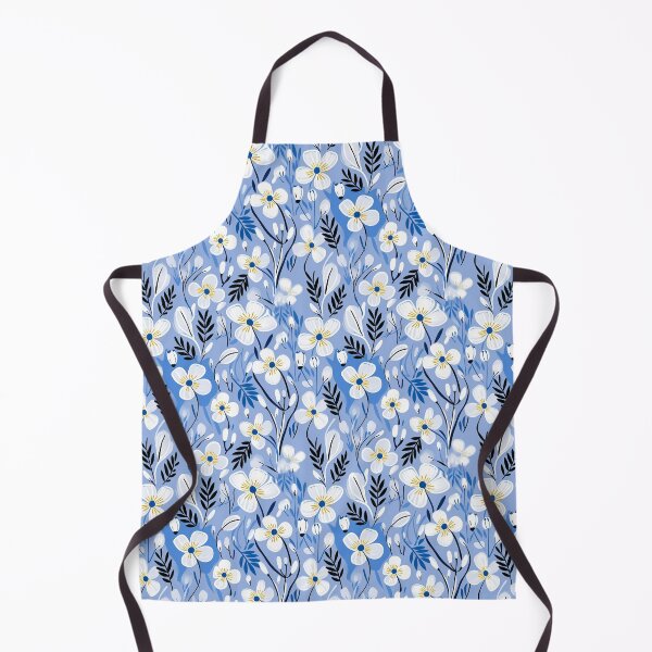 Item preview, Blue Florals 42 designed and sold by Dawne's Designs.