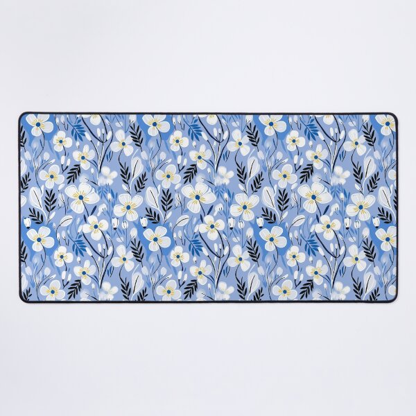 Item preview, Blue Florals 42 designed and sold by Dawne's Designs.