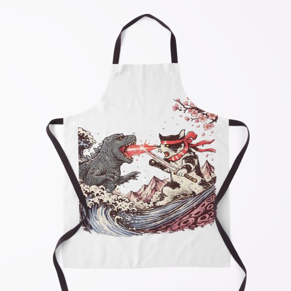 Item preview, Samurai Cat Fight designed and sold by sevenvisuals.