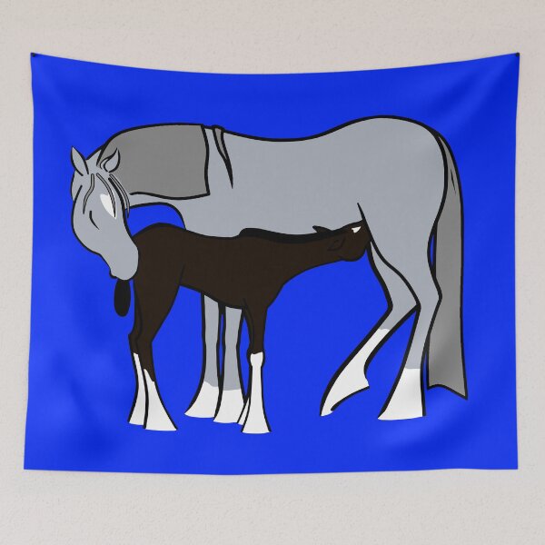 Item preview, Mare and Foal 10 designed and sold by Clare Wuellner.