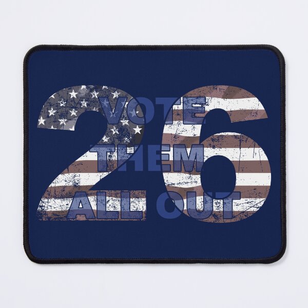 Item preview, Vote Them Out 2026 – Political Protest Art designed and sold by Phat Dog Designs .