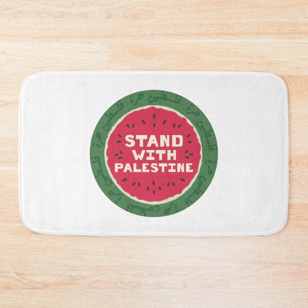 Item preview, Free Palestine Watermelon Arabic designed and sold by Rubyfruit Press.