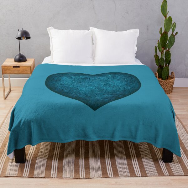Item preview, Spotted heart of turquoise color designed and sold by Cherevan.