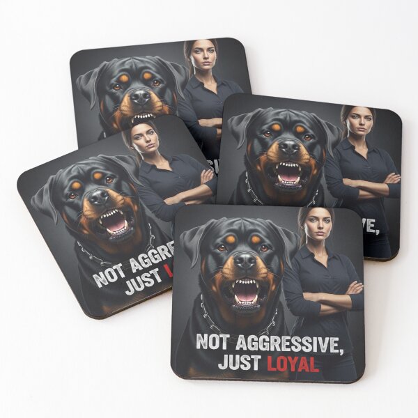 Item preview, Not Aggressive, Just Loyal designed and sold by PetJoyPrintsCO.