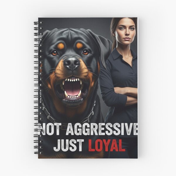 Item preview, Not Aggressive, Just Loyal designed and sold by PetJoyPrintsCO.