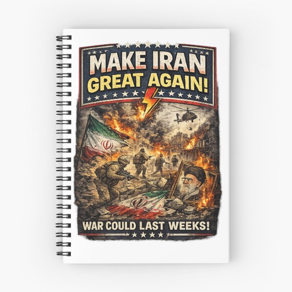 Item preview, Make Iran Great Again – Geopolitical Satire designed and sold by PoliTeeks.