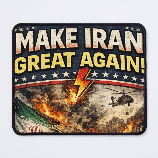 Item preview, Make Iran Great Again – Geopolitical Satire designed and sold by PoliTeeks.