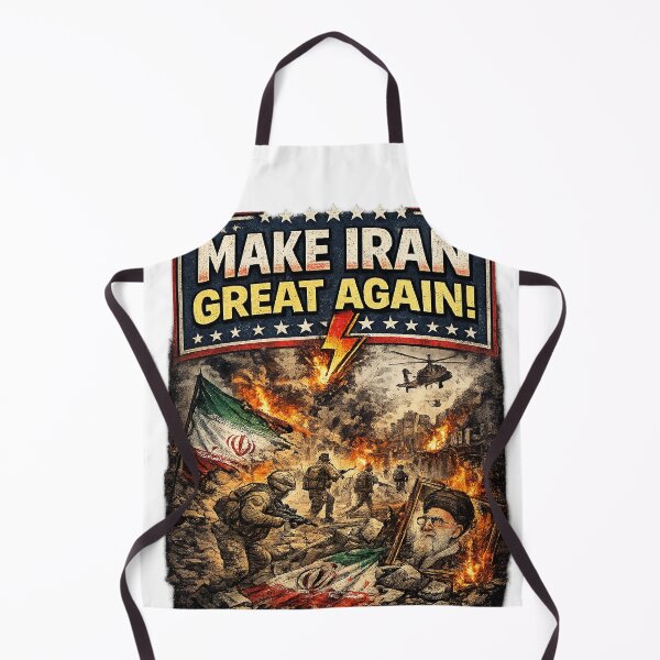 Item preview, Make Iran Great Again – Geopolitical Satire designed and sold by PoliTeeks.