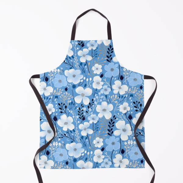 Item preview, Blue Florals 43 designed and sold by Dawne's Designs.