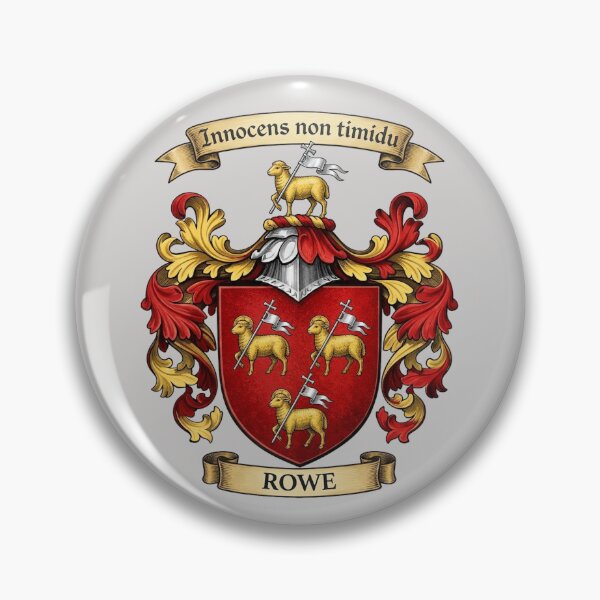 Item preview, The Rowe Family Coat of Arms designed and sold by BagTown Clans.