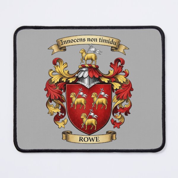 Item preview, The Rowe Family Coat of Arms designed and sold by BagTown Clans.