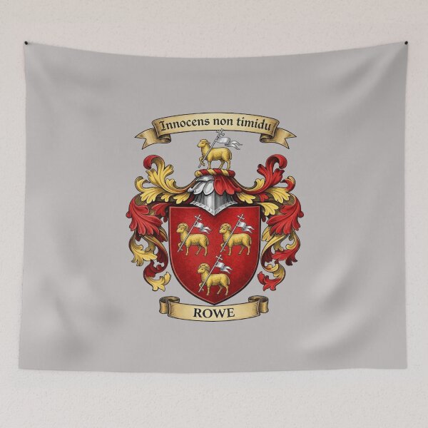 Item preview, The Rowe Family Coat of Arms designed and sold by BagTown Clans.