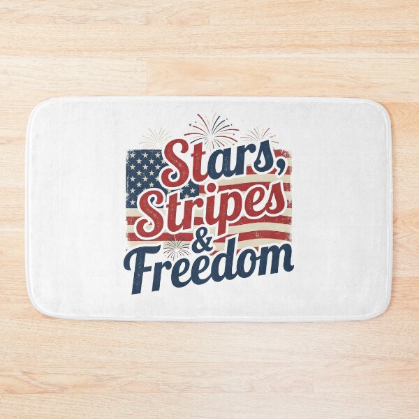 Item preview, Stars, Stripes & Freedom – Vintage 4th of July Patriotic Design designed and sold by relso.