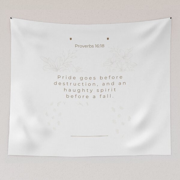 Item preview, Proverbs 16:18 designed and sold by Undonemadenew.