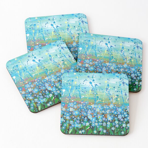 Item preview, Forget me Not Garden designed and sold by EmmaLCArtShop.