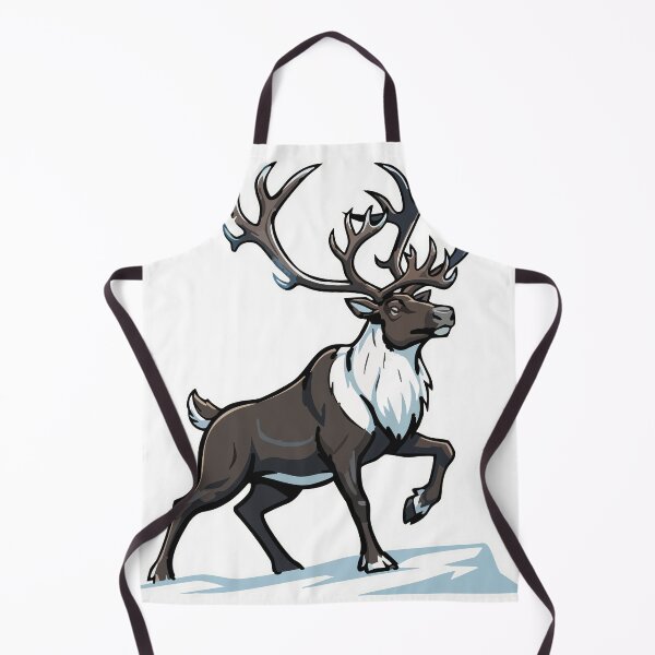 Item preview, Arctic Caribou Reindeer Nordic Mascot designed and sold by PixelStudioBe.